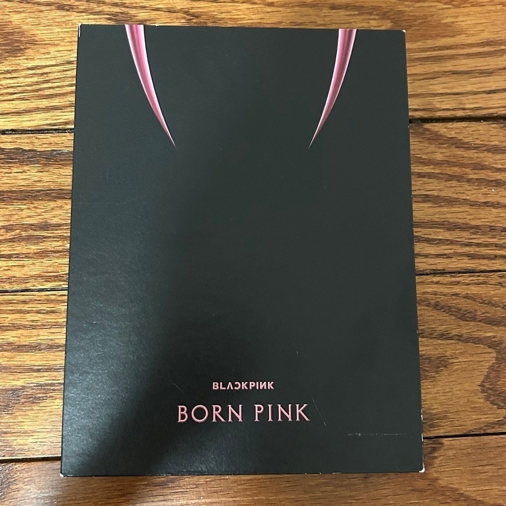 Blackpink Born Pink Album OS Black K-pop CD Photobook Box Set YG Korean music
